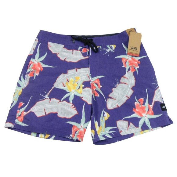 Vans Era Arachnafloria Boardshort Swim Trunks Men's Size 34 NEW - Picture 1 of 14